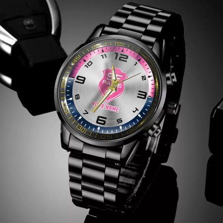 Stade Français Top 14 New Personalized Black Hand Watch Gifts For Fans