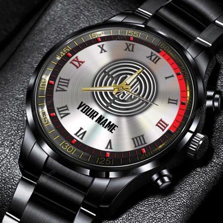 Steyr Tractor Personalized Black Hand Watch Gift For Fans