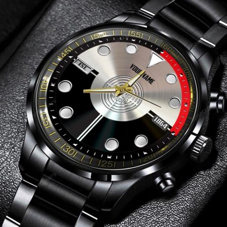 Steyr Tractor Personalized Black Hand Watch Gift For Fans