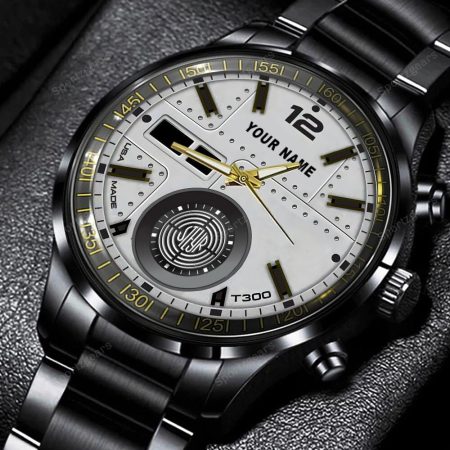 Steyr Tractor Personalized Black Hand Watch Gift For Fans