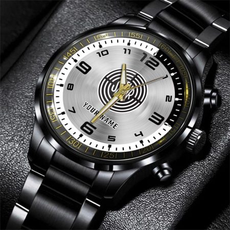 Steyr Tractor Personalized Black Stainless Steel Hand Watch For Fan
