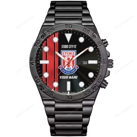 Stoke City FC Personalized New Hand Watch Gift For Fans