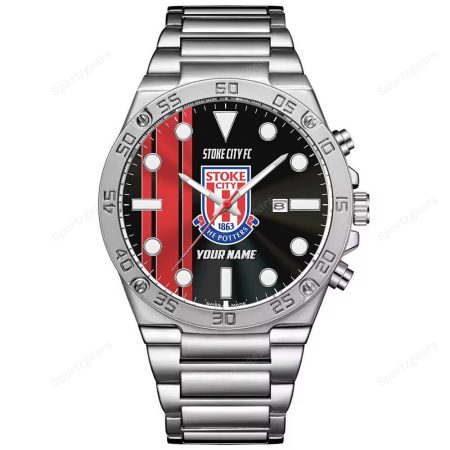 Stoke City FC Personalized New Hand Watch Gift For Fans
