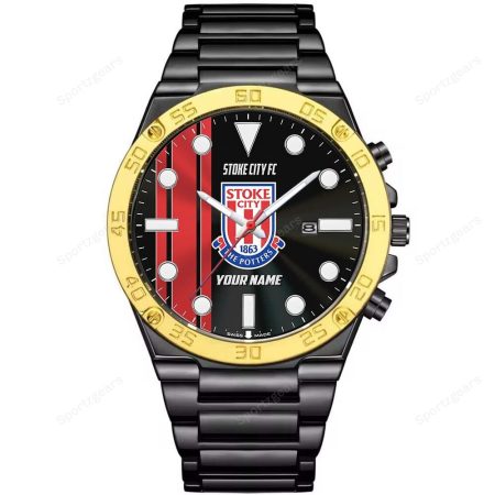 Stoke City FC Personalized New Hand Watch Gift For Fans