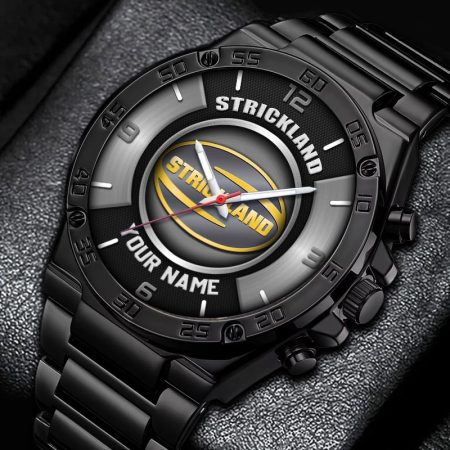 Strickland Motorcycles Personalized New Stainless Steel Hand Watch For Fans