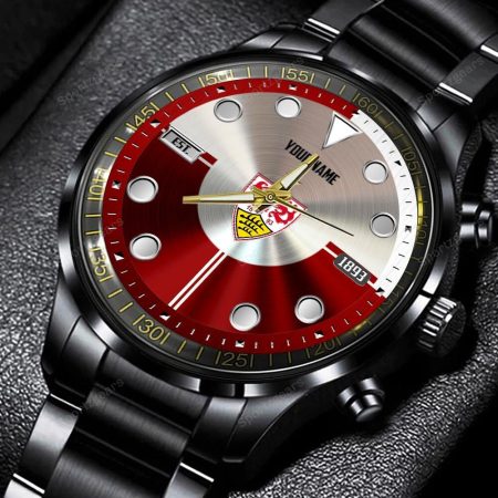Stuttgart Bundesliga Personalized New Black Hand Watch Gift For Fans