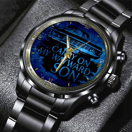 Supernatural Movie Black Stainless Steel Watch Gift For Fan