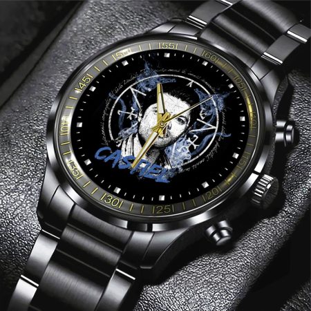 Supernatural Movie Black Stainless Steel Watch Gift For Fan