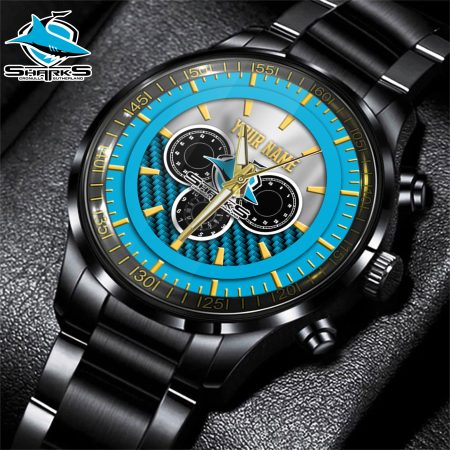 Sutherland Sharks NRL New Custom Name Hand Watch Gifts For Fans