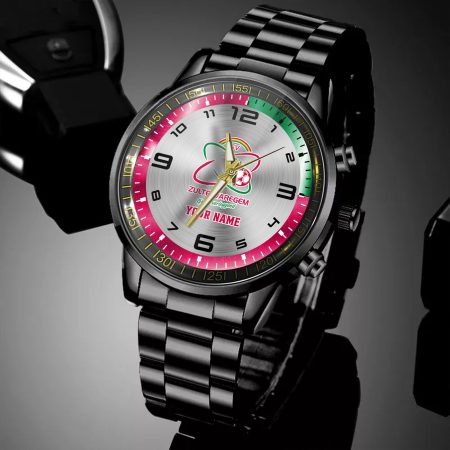 SV Zulte Waregem JPL New Personalized Black Hand Watch Gifts For Fans