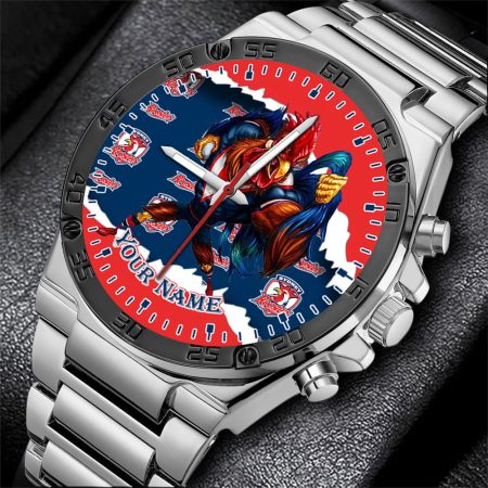 Sydney Roosters NRL Fashion Personalized Watch Men Gift For Fans