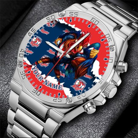 Sydney Roosters NRL Fashion Personalized Watch Men Gift For Fans