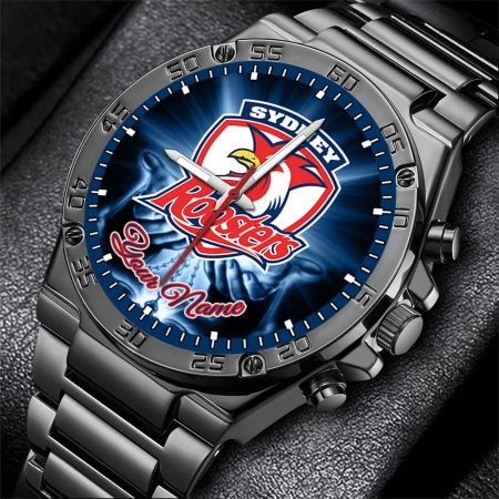 Sydney Roosters NRL New Style Personalized Watch Men Gift For Fans