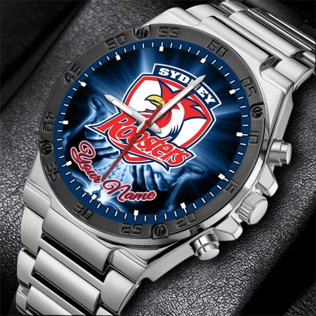 Sydney Roosters NRL New Style Personalized Watch Men Gift For Fans