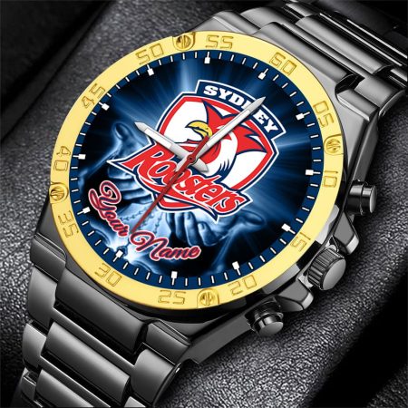 Sydney Roosters NRL New Style Personalized Watch Men Gift For Fans
