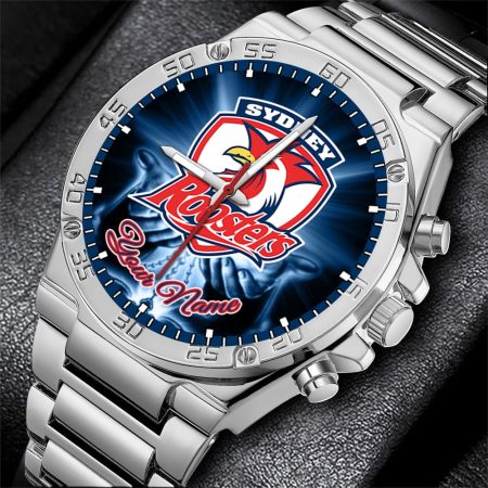 Sydney Roosters NRL New Style Personalized Watch Men Gift For Fans