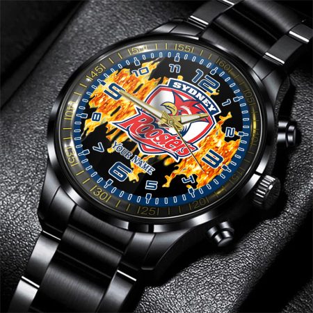 Sydney Roosters NRL Personalized 3D Men Hand Watch Gift For Fans For Father For Fan
