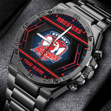 Sydney Roosters NRL Personalized Watch Men Gift For Fans