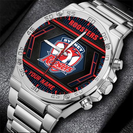 Sydney Roosters NRL Personalized Watch Men Gift For Fans