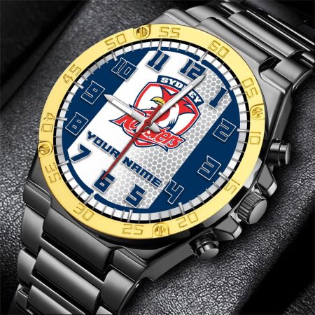Sydney Roosters NRL Personalized Watch Of Wrist Of Men Gift For Fans