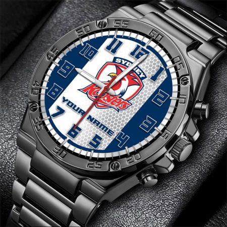 Sydney Roosters NRL Personalized Watch Of Wrist Of Men Gift For Fans