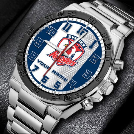 Sydney Roosters NRL Personalized Watch Of Wrist Of Men Gift For Fans