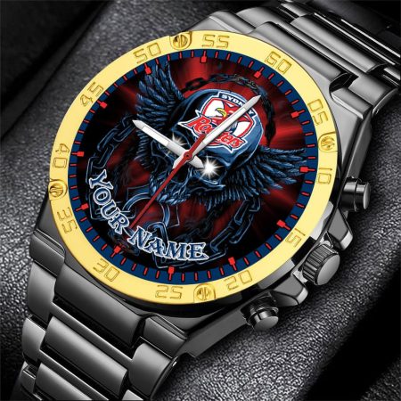 Sydney Roosters NRL Style Personalized Watch Men Gift For Fans