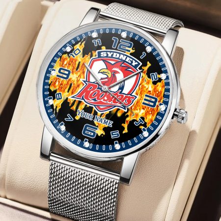 Sydney Roosters NRL Woman Hand Watch Personalized Gift For Fans