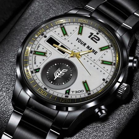 Tafe Tractor Personalized Black Hand Watch Gift For Fans