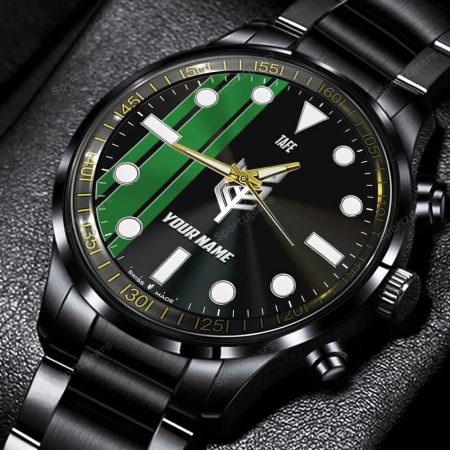 Tafe Tractor Personalized Black Hand Watch Gift For Fans