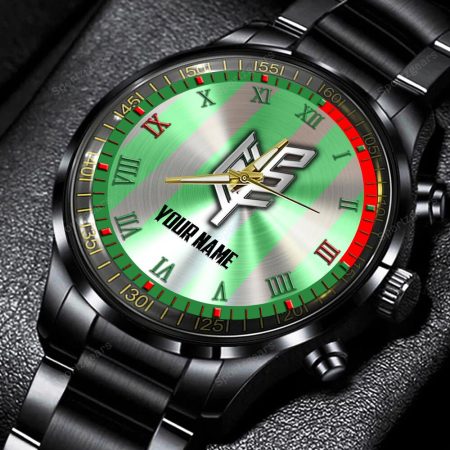Tafe Tractor Personalized Black Hand Watch Gift For Fans