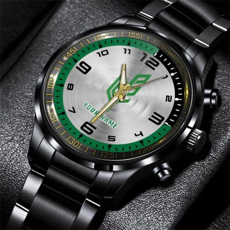Tafe Tractor Personalized Black Stainless Steel Hand Watch For Fan