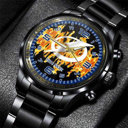 Tampa Bay Lightning NHL Personalized 3D Black Watch Gift For Fans
