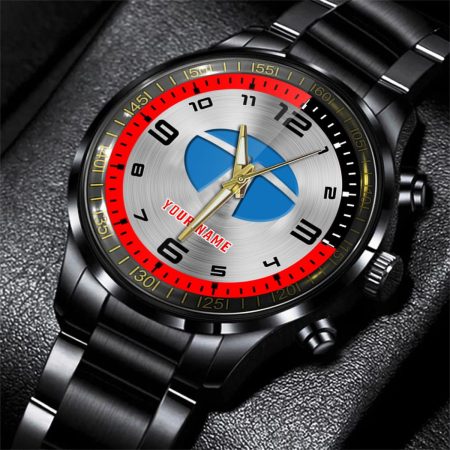 Tata Truck Personalized Black Stainless Steel Hand Watch For Fan