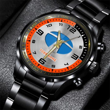 Tata Truck Personalized Black Stainless Steel Hand Watch For Fan
