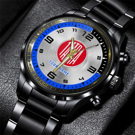 Tatra Truck Personalized Black Stainless Steel Hand Watch For Fan