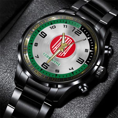 Tatra Truck Personalized Black Stainless Steel Hand Watch For Fan