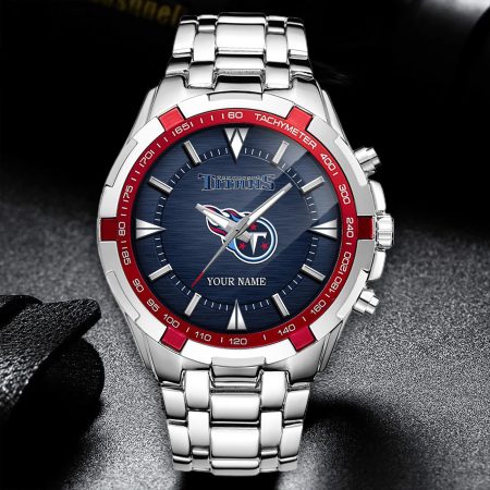 Tennessee Titans NFL Alloy Men Quartz Watch Personalized Gift For Fan