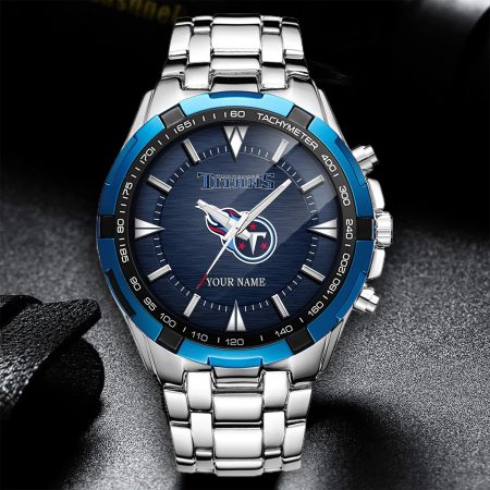 Tennessee Titans NFL Alloy Men Quartz Watch Personalized Gift For Fan