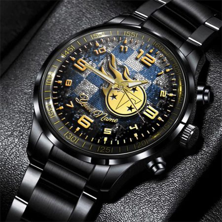 Tennessee Titans NFL Personalized 3D Men Hand Watch Gift For Fans For Father