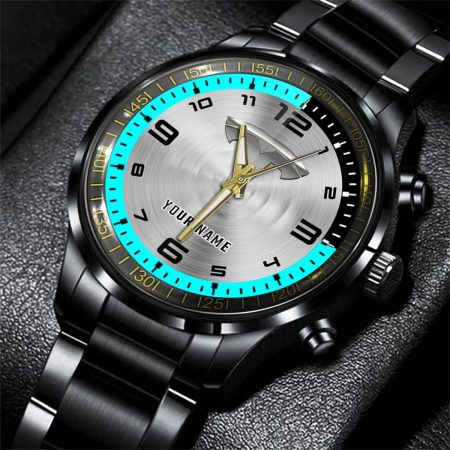 Tesla Truck Personalized Black Stainless Steel Hand Watch For Fan