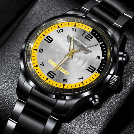 Tesla Truck Personalized Black Stainless Steel Hand Watch For Fan