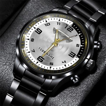 Tesla Truck Personalized Black Stainless Steel Hand Watch For Fan