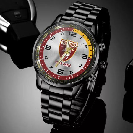 Torino Serie A Personalized New Black Hand Watch Gifts For Fans