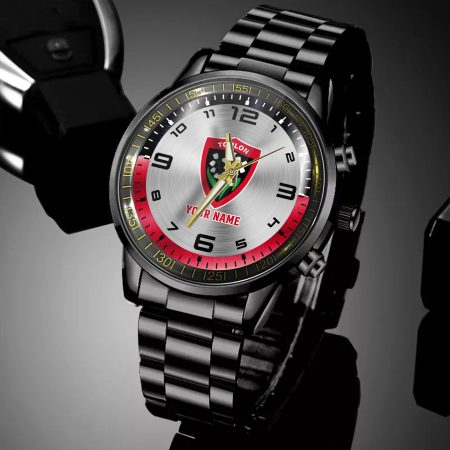 Toulon Top 14 New Personalized Black Hand Watch Gifts For Fans
