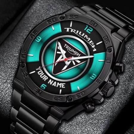 Triumph Motorcycles Personalized New Stainless Steel Hand Watch For Fans