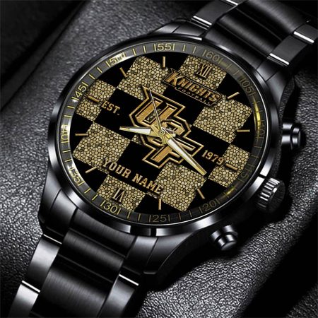 UCF Knights NCAA Personalized Black New Hand Watch Gifts For Fans