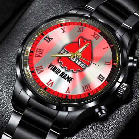 Ursus Tractor Personalized Black Hand Watch Gift For Fans