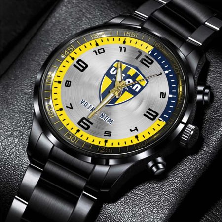 USON Nevers Top 14 Personalized Black Stainless Steel Hand Watch For Fan