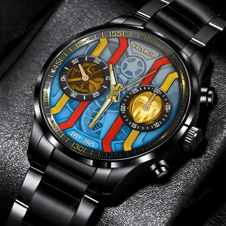 Valencia La Liga Stainless Steel Watch Gift For Fan